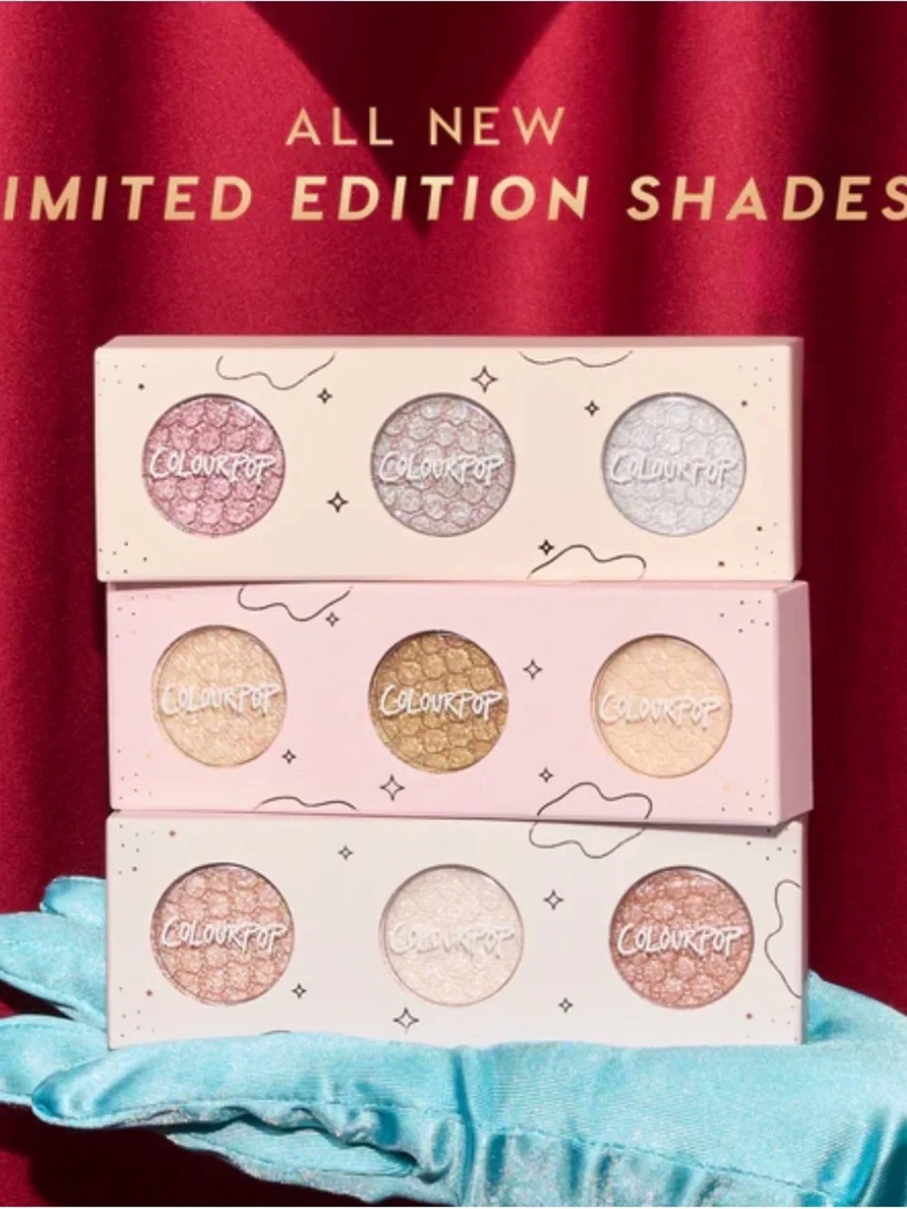 Colourpop Sweet Sips Super Shock Shadow Kit Trios Limited Edition (New)